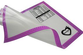 Silicone Baking Mat with Conversions - Size 24 3/8 IN X 16 1/2 IN Cookie Sheet N2