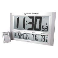 Traceable GIANT-DIGITS Atomic Clock w/Temperature
