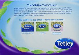 Tetley British Blend Premium Black, Tea Bags, 80 ct N4