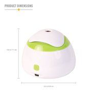 HealthSmart Travel Mate Personal Ultrasonic Cool Mist USB Humidifier, Quiet, Filter Free N5