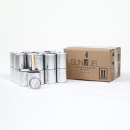 SunJel Fume-free Firespace Gel Fuel Canister, Pure Gel, 24-Pack N14