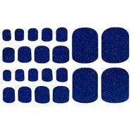 EVTECH(TM) 4 Style Colorful Toe Nail Sticker Full Nail Wrap Nail Decals Strips Gradient Nail Polish Strips Nail... N9