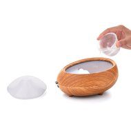 Essential Oil Diffuser, Hoosam 120ml Wood Grain Aromatherapy Diffuser Ultrasonic Cool Mist Air Humidifier with... N9