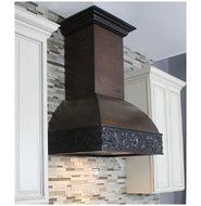 Z Line 393AH-36 1200 CFM Wooden Wall Mount Range Hood, 36", Antigua/Hamilton N3