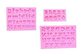 Wocuz W0112 Large Numbers Silicone Mold Chocolate Fondant Mold Cake Decoration N26