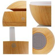 IREALIST Floureon Essential Oil Aroma Diffuser Ultrasonic Humidifier Air Mist Aromatherapy Purifier Wood grain... N9