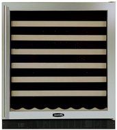 AGA Marvel 8SWCE621 Under Counter Wine Cellar, Black Cabinet with Left Hinge Black Frame Glass Door, 15-Inch N2