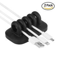 EAS Desktop Cable Management Cable Organizer for power cords and charging accessory cables &amp; Computer, Electrical... N4