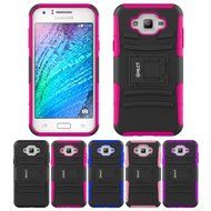 Galaxy J7 Case, HLCT Rugged Shock Proof Dual-Layer PC and Soft Silicone Case With Built-In Kickstand for Samsung... N29
