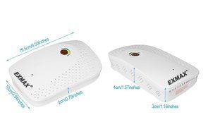 EXMAX Cordless Renewable and Rechargeable Mini Dehumidifier for Absorbing Moisture in Small Spaces eg: Wardrobes...