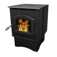 Pleasant Hearth Cabinet Style 50000 BTU's Pellet Stove with 120-Pound Hopper N2