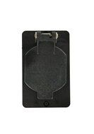 Leviton 3057-E Coverplate, Single-Gang, Flip-Lid, 1.39-Inch Diameter, Weather-Resistant, Black by Leviton