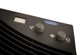 AIRCARE H12-400HB 3-Speed Whole-House Console-Style Evaporative Humidifier, Oak Burl