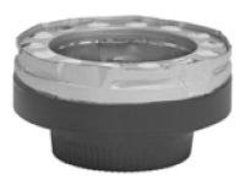 Metal-Fab Painted Single Wall Insulated Adapter - 6 Inch