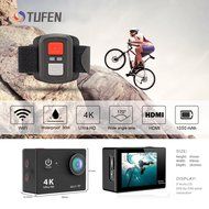 Action Camera, TUFEN 4K 12MP WIFI Sports Action Camera Ultra HD Camcorder Support 2.7K 1080P Video + 2.4G Wireless... N5