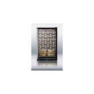Summit SWC525L7SH: Commercially listed 20" wide freestanding wine cellar with lock, digital thermostat and full-length... N2
