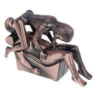 Creative Sexy Sex Women Men Couple Lover Windproof Refillable Cigarette Cigar Lighter Fire Starter with Sound... N3