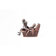 Creative Sexy Sex Women Men Couple Lover Windproof Refillable Cigarette Cigar Lighter Fire Starter with Sound... N4