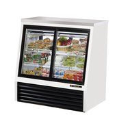 True TSID-48-4 Single Duty Deli Case 49&quot; Straight Glass