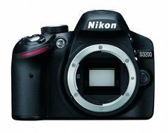 Nikon D3200 24.2 MP Digital SLR Camera - International Version (No Warranty) (Body Only) (Red) N2