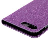 Badalink iPhone 7 Plus Wallet Case (5.5") Stand Flip Case Shiny Glitter PU Leather Case Shockproof Soft TPU Inner... N13