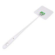 White Long Handle Plastic Bug Insect Fly Pest Swatter Killer Racket N6