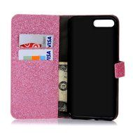 Badalink iPhone 7 Plus Wallet Case (5.5") Stand Flip Case Shiny Glitter PU Leather Case Shockproof Soft TPU Inner... N20