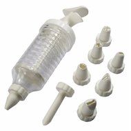 Fondant Cake Decorating Mouth Pen Silicone Chocolate Cream Sauce Baking Tool N32