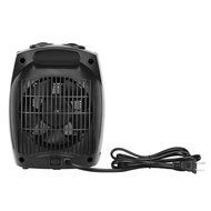 VonHaus 1500W Personal Ceramic Fan Heater with 2 Heat Settings, Cool Air Function &amp; Adjustable Thermostat &ndash; Small... N4