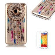 Galaxy J120(2016 Model) TPU Case with Free Screen Protector,Funyye See Through Transparent Soft Rubber Silicone... N166