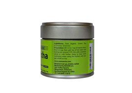 Matcha Green Tea Powder Organic - USDA &ndash; 4 oz - 50%-50% Mix of Ceremonial and Culinary Japanese Matcha N12