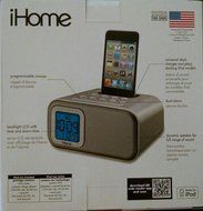 iHome dual alarm clock: wake, sleep and charge your iPod (iH22SX) N2