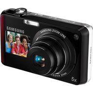 Samsung TL210 DualView 12.4 MP Digital Camera with 5X Optical Zoom (Red) N2
