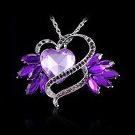 Retro Silver Jewelry Dragonfly Pendant Crystal Sweater Chain Necklace Xmas Gifts N10