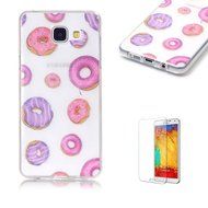 Galaxy J120(2016 Model) TPU Case with Free Screen Protector,Funyye See Through Transparent Soft Rubber Silicone... N188