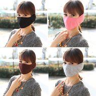 Spritech(TM) 5 Pcs Fashion Warm Cotton Bowknot Deaign Mask Anti Dust Mask Anti-fog Mask Earloop Face Mask Safety... N3