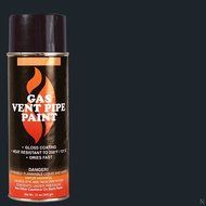 Woodeze 5SA-813 High Temp Paint- Stove Pipe Black