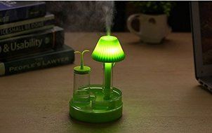Ultrasonic Cool Mist Humidifier - MKLOT Premium Humidifying 250ml Mini Table Lamp USB Portable Mist Air Diffuser... N2
