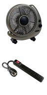 Soleus FT-25-A Table or Wall Fan, 10"