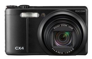 RICOH digital camera CX4 black CX4BK 1000 megapixel back-illuminated CMOS optical 10.7 times zoom wide-angle 28mm... N7