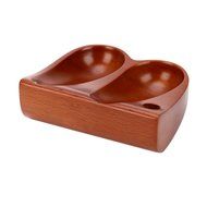 Scotte(TM) Solid wood tobacco pipe stand/rack for holder 2 smoking pipe N2