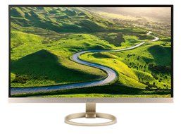 Acer H277HU kmipuz 27-Inch IPS WQHD 2560 x 1440 Display, USB 3.1 Type-C port, HDMI, DP, 2... N4