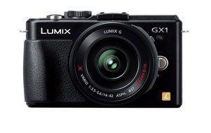 Panasonic digital SLR camera LUMIX GX1 motorized zoom lens Kit Black DMC-GX1X-K