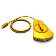 VONOTO 3 in 1 Toslink Fiber Optical Audio 1 to 3 output Adapter Switch Splitter 3 x 1 Selector Adapter Optic TOS... N7