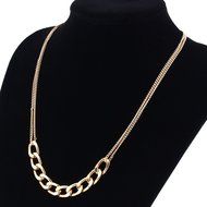 Oligex(TM) Womens Jewelry Golden Multi Braided Choker Pendant Bib Statement Chunky Necklace N5