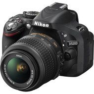 Nikon D5200 Digital SLR Camera &amp; 18-55mm G VR DX AF-S Lens and 55-200mm VR DX AF-S Lens (Black) N2