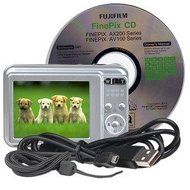 Fujifilm FinePix AX250 14MP 5x Optical/6.7x Digital Zoom HD Camera (Silver) N3