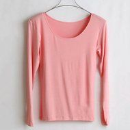 Spritech(TM) Women's Soft Modal Slim Long Sleeve Crew Neck Shirt Base Shirt N4