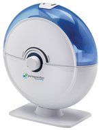 PureGuardian H1010P 14-Hour Ultrasonic Cool Mist Humidifier, Table Top, Pink with Kids Decals