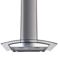 GHP 30" Stainless Steel Kitchen Wall Mount Range Hood w Glass Stove Vents N2